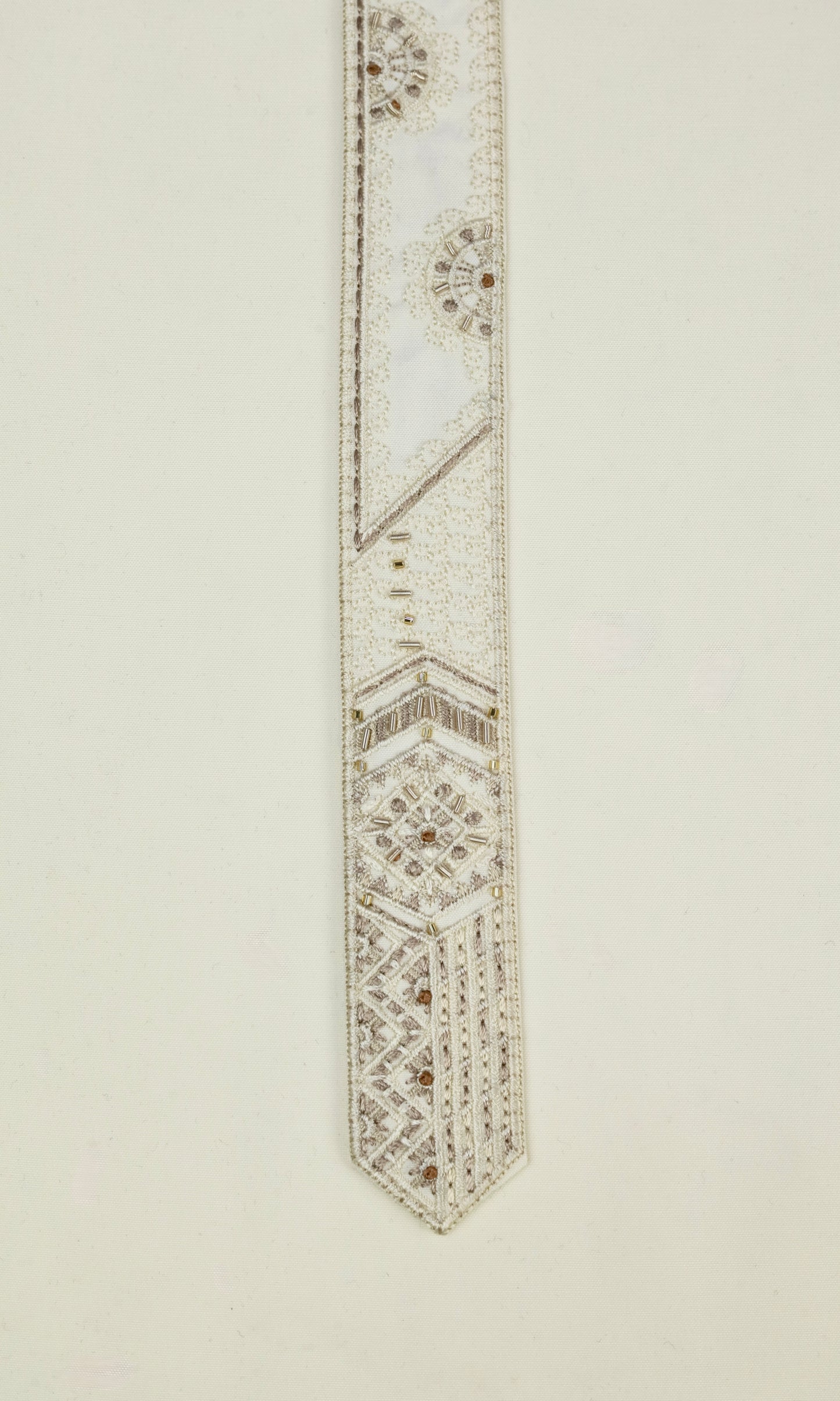 Hand-Made Embroidery (Cream)